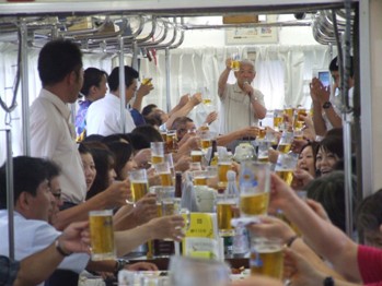 納涼ビール列車