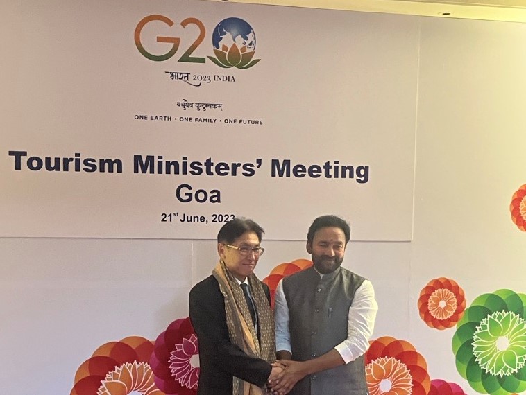 2023年G20観光大臣会合（インド・ゴア）～和田観光庁長官とレディ観光大臣（当時）～